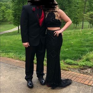 Black prom dress
